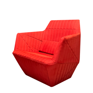 Red Facett Armchair by R. & E. Bouroullc for Ligne Roset