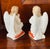 Early 19th Century Pair of 1820 Antique Austrian Biedermeier Angel Figurines For Sale - Image 5 of 5