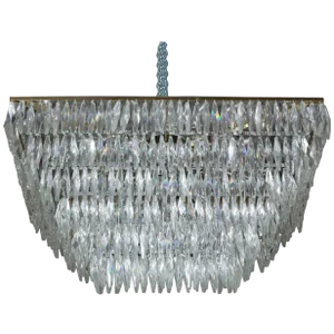 1960's Italian Murano Crystal Chandelier