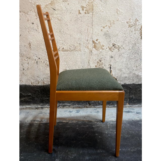 Vintage Mid-Century Swedish Modern Birch Dining Chairs - Set of Four Restored For Sale In Atlanta - Image 6 of 11