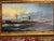 An oil on artists board of the USS Deuel (APA-160), a Haskell-class attack transport in service with the United States...