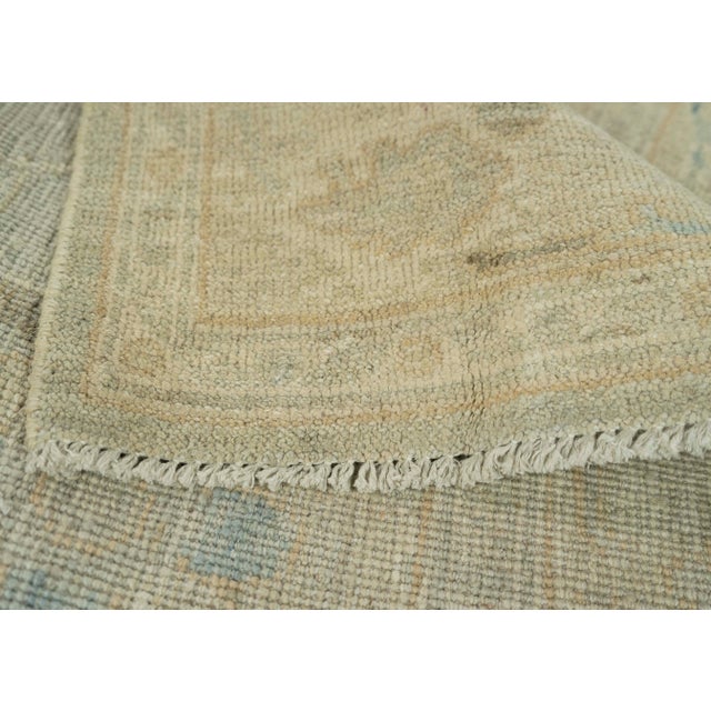 Oushak Rug 3' x 4'9" #21336 For Sale In Houston - Image 6 of 8