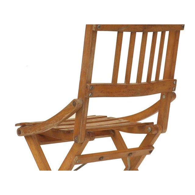 Fratelli Reguitti Small Vintage Italian Children's Folding Chair, 1950s For Sale - Image 4 of 10