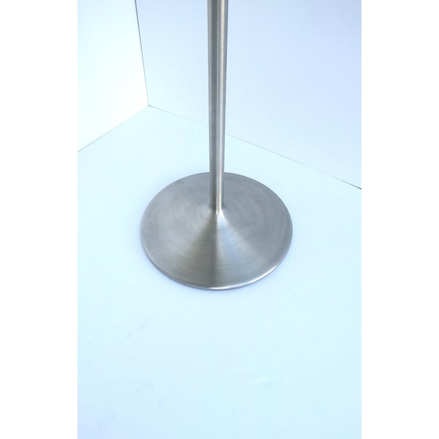 Metal Glass Side Drinks Table, Modern Minimalist, Circa Late 20th Century For Sale - Image 10 of 10