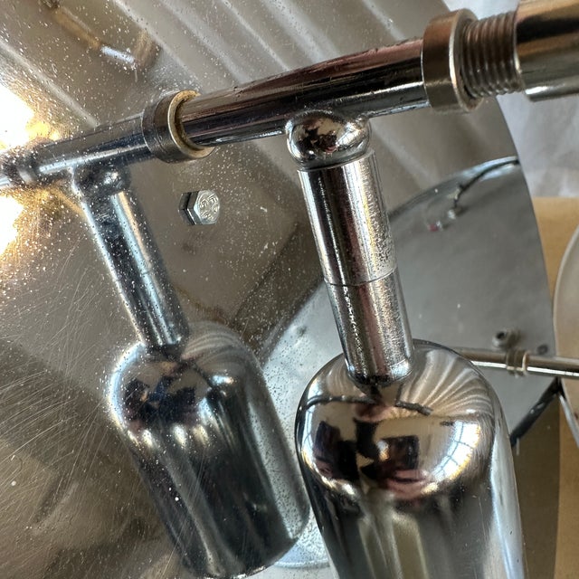 Mid-Century Italian Murano Glass Flush Mount attributed to Mazzega, 1970s For Sale - Image 15 of 17