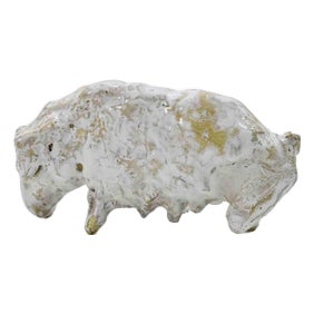 Sirio Pellegrini, Bison Baby, 1960s, Terracotta For Sale