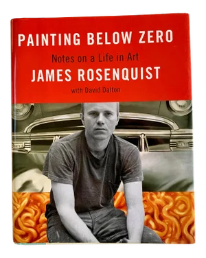 Contemporary Painting Below Zero, James Rosenquist, Signed