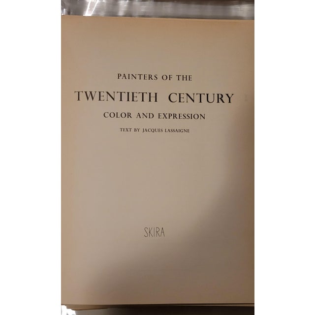 Navy Blue 1940s 2 Rare HTF Authentic Original Gorges Rouault Color Plate/Lithograph "Notre Jeanne and Pierrot Aristocrat" Skira Publisher For Sale - Image 8 of 9