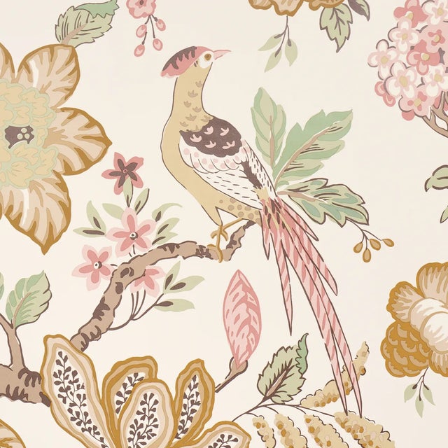 Schumacher SAMPLE - Schumacher x Timothy Corrigan Fruits De Saison Wallpaper In Brown For Sale - Image 4 of 6
