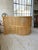 Large Curved Beech Screen, 1980s, Set of 3 For Sale - Image 4 of 18