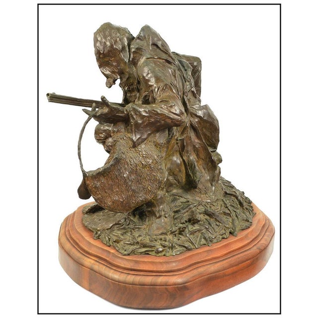 The artwork here, "Beaver Thief", is a wonderful depiction of a man with beaver pelts and a gun, that was designed with...