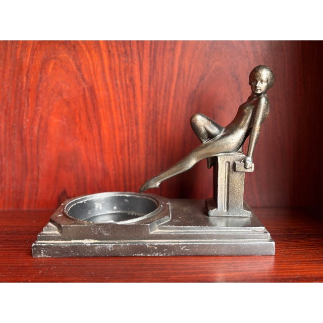 Art Deco Frankart Style 1930’s Nude Lady For Sale - Image 3 of 11
