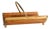 Vintage Oak and Brass Fireplace Log Wood Holder C. 1970/80's For Sale