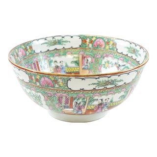 Antique Chinese Famille Rose Bowl For Sale