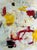 Abstract Christiane Corcelle "Orquevaux White Whispers 1" Mixed Media on BFK Paper, Framed Abstract Painting in Cream, Yellow and Red, 2024 For Sale - Image 3 of 9
