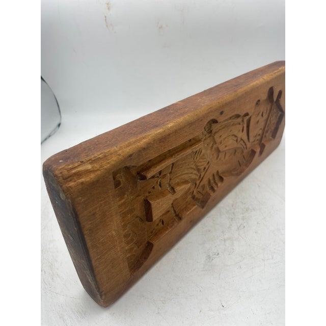 Vintage Speculoos Wood Mold For Sale In Nashville - Image 6 of 7