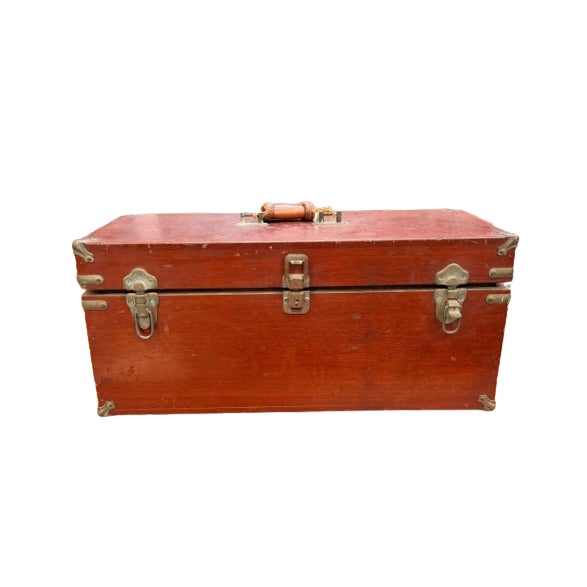 Antique Abercrombie & Fitch Tackle Box For Sale