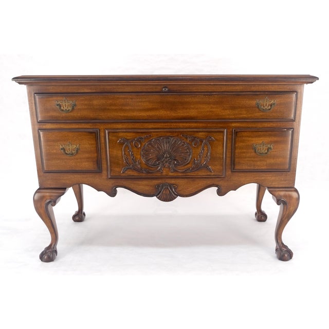 Very Fine Cedar Hope Chest Ball & Claw Chippendale Feet MINT For Sale - Image 12 of 18