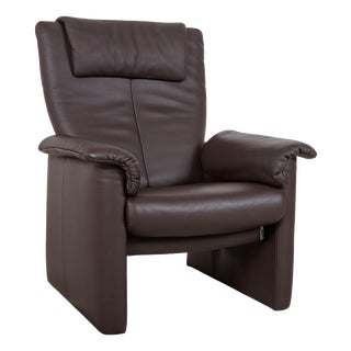 Leather Armchair from Erpo Milano For Sale