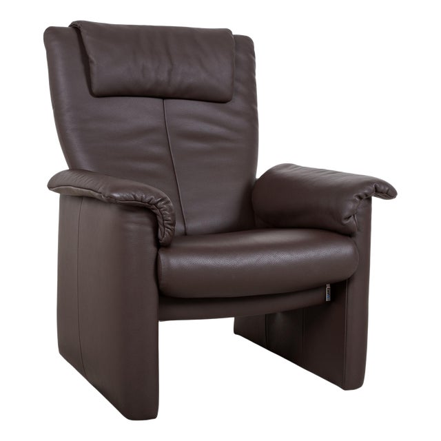 Leather Armchair from Erpo Milano For Sale