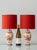 Pair of Royal Delft "Pijnacker" table lamps, converted from a matched set of 1975 vases by De Porceleyne Fles — the last...