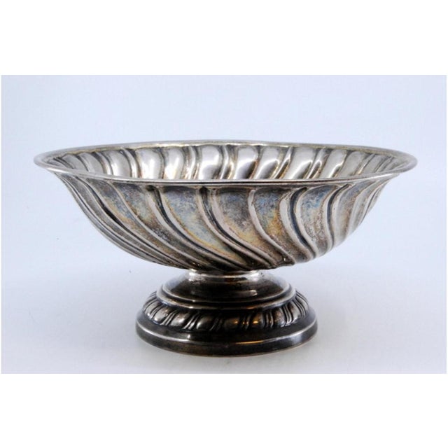 Silver Bowl with Scrollwork, in Very Good conditions. Designed before 1890 This piece has an attribution mark, I am sure...