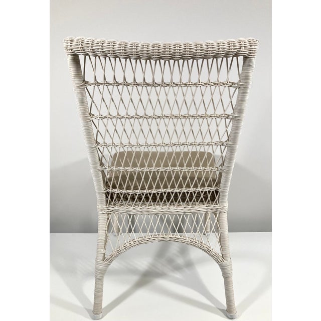 Contemporary Water Mill Garden Side Chair by McGuire of San Francisco For Sale - Image 3 of 7