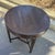 Fully restored table features mahogany solids and cherry veneers. Slightly distressed finish with a cross detail and...