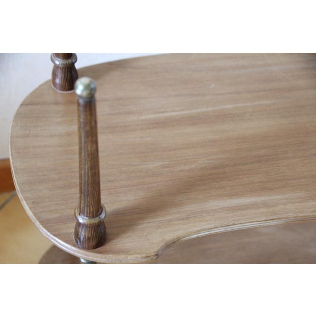 Vintage Wooden Table, 1950s For Sale - Image 14 of 15