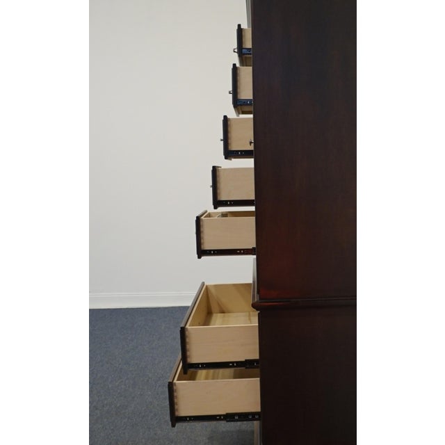 Wood Daniel's Amish Classic Bedroom Collection Rustic Country Style 40" Solid Cherry Door Chest 31-4012 For Sale - Image 7 of 11