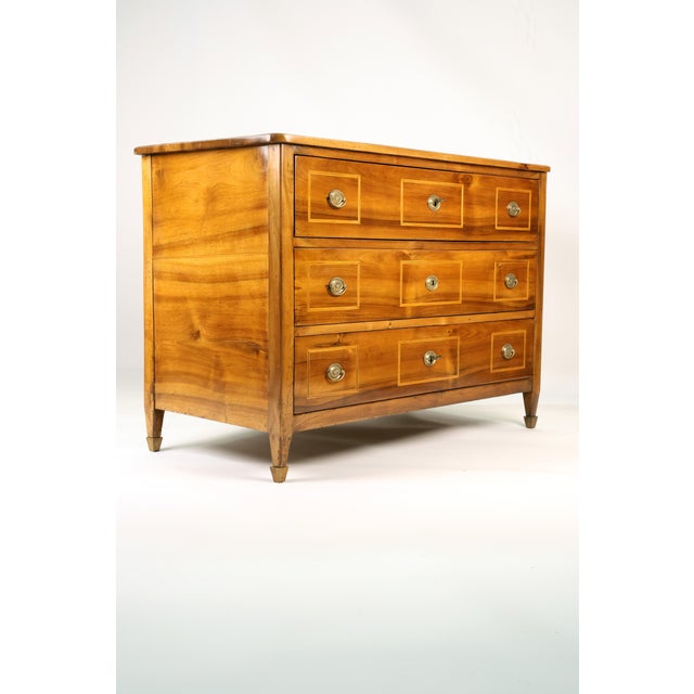 Louis XVI Chest of Drawers in Walnut, 1800s For Sale - Image 17 of 18