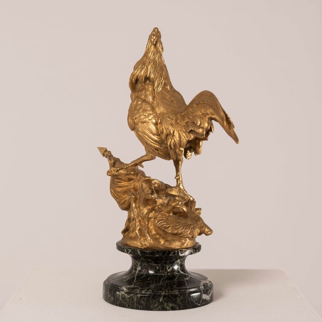 After Arthur Comte, Du Passage, 1890s, Bronze on Marble Base For Sale - Image 10 of 11