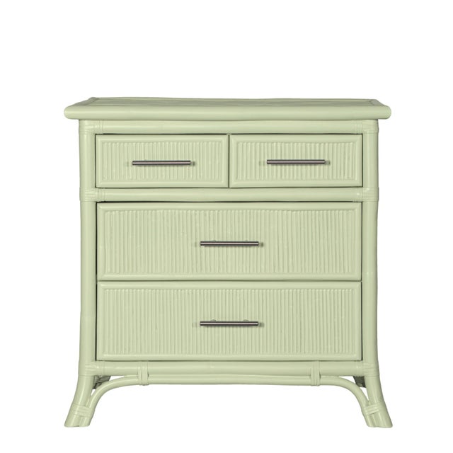 Aruba Four-Drawer Chest - Celery Green For Sale - Image 9 of 9