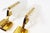 Brass and Glass Wall Lamps by Carl Fagerlund for Orrefors, 1970s, Set of 2 For Sale - Image 6 of 9