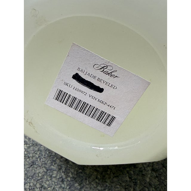 Baker Furniture Baljade Beveled Vase For Sale - Image 12 of 12