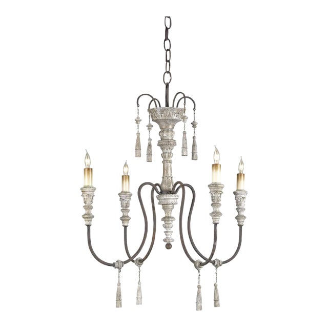 Currey & Co. Hannah Chandelier, Petite For Sale