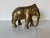 Vintage Solid Brass Elephant Sculpture/ Sold For Sale In Miami - Image 6 of 9