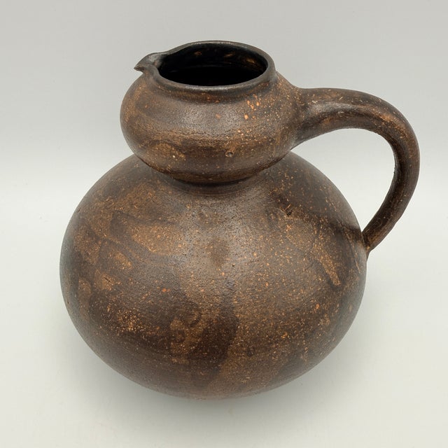 Postmodern Vintage Studio Ceramic Jug by Gerhard Liebenthron, 1981 For Sale - Image 3 of 10
