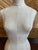 Vintage French Tabletop Linen Female Form Sculpture For Sale - Image 10 of 13