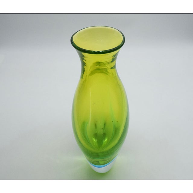 Large Sommerso Vase by Flavio Poli for Seguso Vetri D'arte, 1960s For Sale - Image 7 of 10