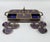 Late 19th Century Late 19th Century Chinese Qing Cloisonné Opium Tray With Original Burner, Foo Dog Covers & Six Dishes For Sale - Image 5 of 11