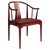 Red Model 4283 Chinese Chair attributed to Hans J. Wegner for Fritz Hansen For Sale - Image 8 of 8