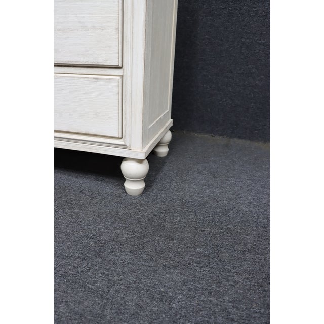 Millennium by Ashley Antiqued White 8-Drawer Dresser For Sale - Image 13 of 13