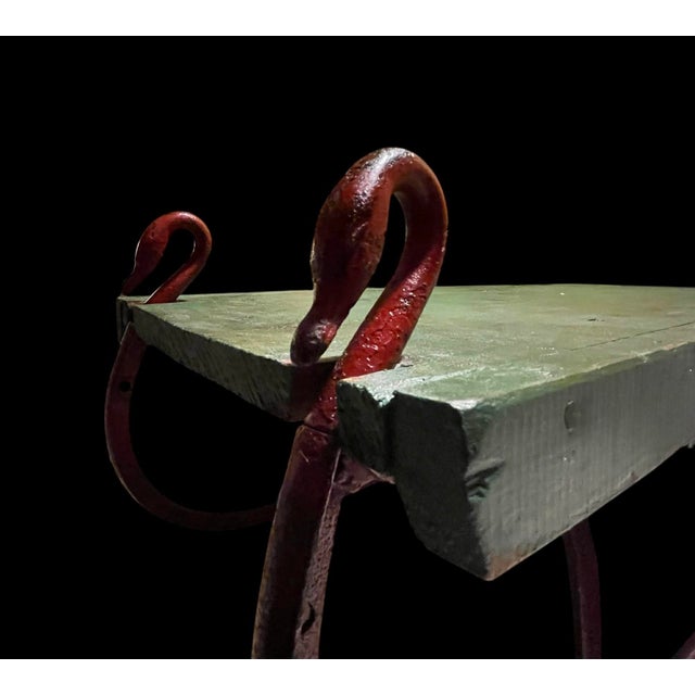 Late 19th Century Antique Swan Runner Children's Sleigh For Sale - Image 5 of 10