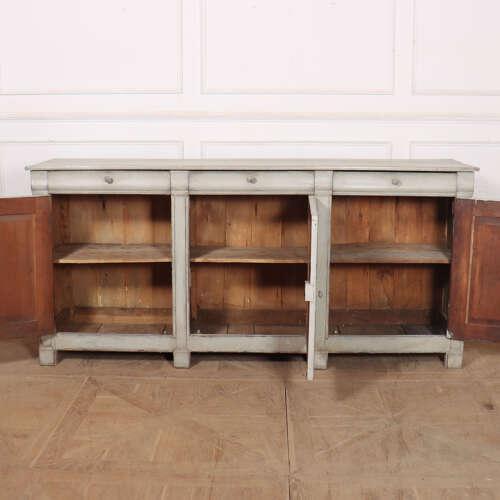 Early 19th Century French Painted Narrow Enfilade For Sale - Image 9 of 13