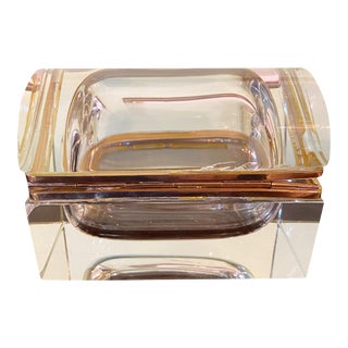 Antique Baccarat Domed Box For Sale