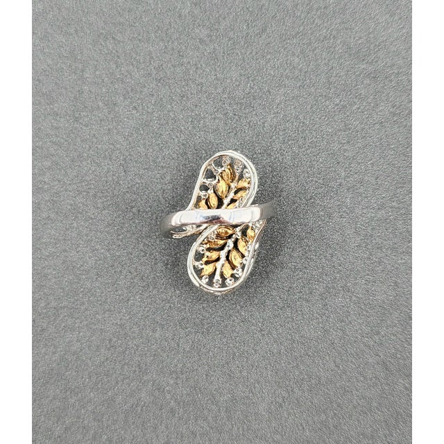 Pink 2.52 Ct Natural Pink & Natural Yellow Diamond Ring Size 6 For Sale - Image 8 of 9