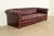 Hancock & Moore Hancock & Moore Style English Oxblood Tufted Leather Chesterfield Sofa | Circa 1980s For Sale - Image 4 of 15