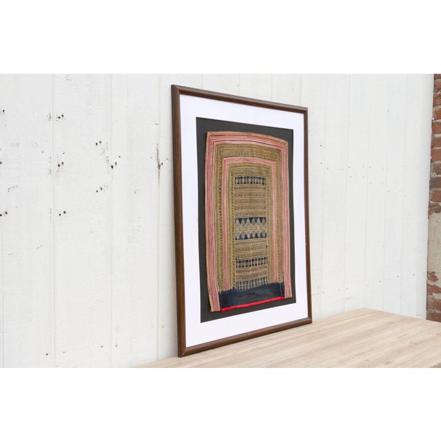 Antique Chinese Miao Tribal Framed Panel For Sale In Los Angeles - Image 6 of 11
