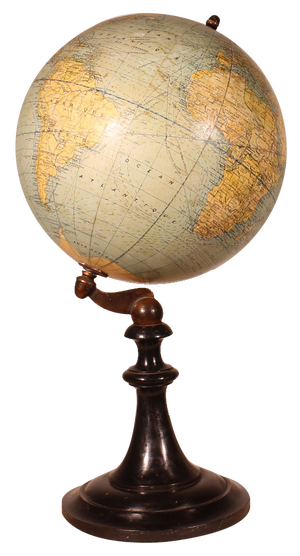 Terrestrial Globe by G. Thomas, Paris